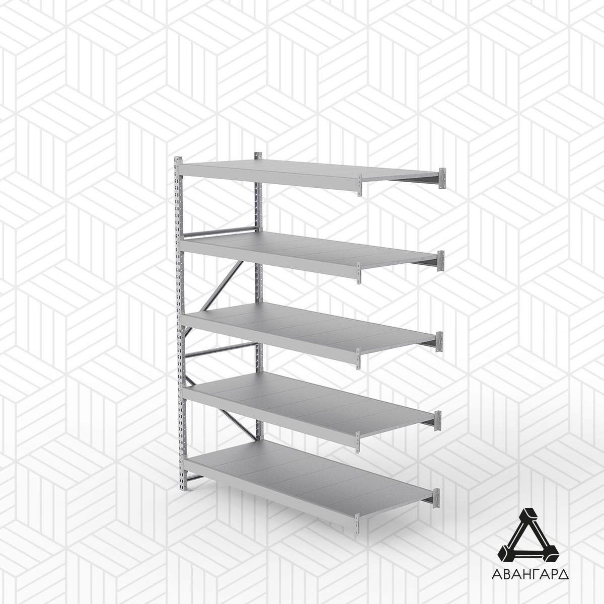 Доп. секция 5 ярусов, высота 2,5